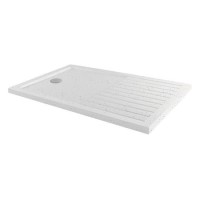 Slim Line White Sparkle 1600 x 800 Walk-In Shower Tray Slim Line White Sparkle 1600 x 800 Walk-In Shower Tray