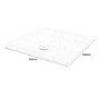 Slim Line White Sparkle 700 x 700 Square Shower Tray