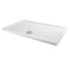 Slim Line White Sparkle 900 x 700 Rectangular Shower Tray