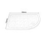 Slim Line White Sparkle 900 x 760 Right Hand Offset Quadrant Shower Tray