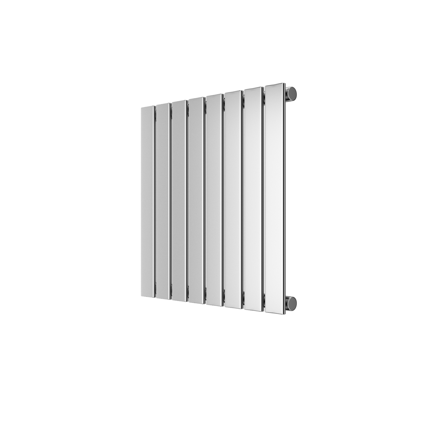 Chrome Horizontal Single Panel Radiator 600 x 604mm - Mojave - Better ...