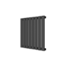Anthracite Horizontal Single Panel Radiator 600 x 604mm - Mojave