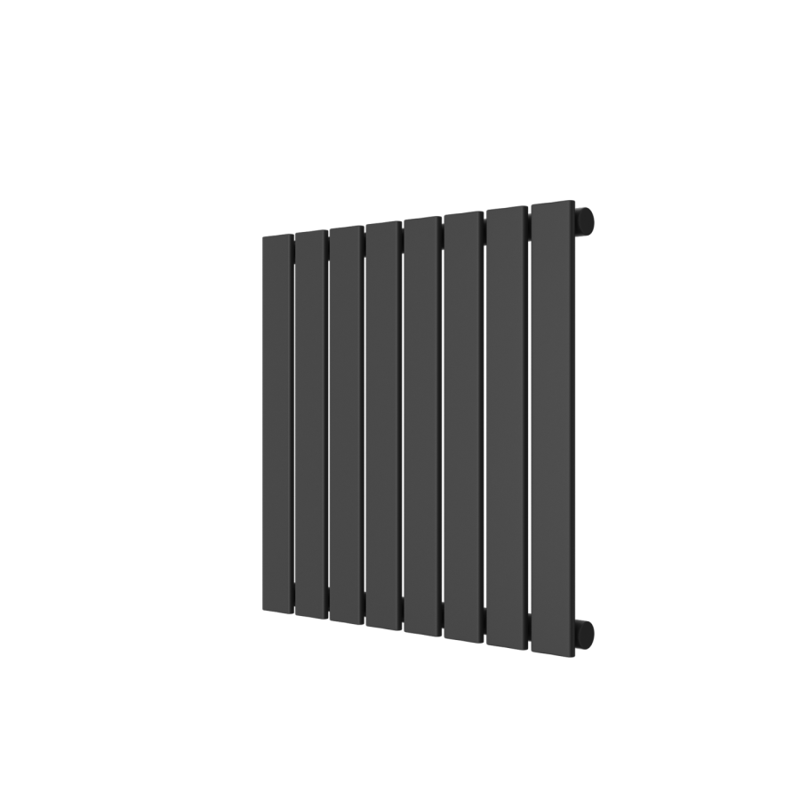 Anthracite Horizontal Single Panel Radiator 600 x 604mm - Mojave