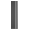 Anthracite Vertical Single Panel Radiator 1600 x 452mm - Mojave