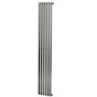 GRADE A1 - Margo Chrome Single Panel Vertical Radiator - 1600 x 360mm