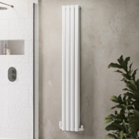 White Vertical Double Panel Radiator 1600 x 240mm - Margo White Vertical Double Panel Radiator 1600 x 240mm - Margo