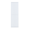 White Vertical Single Panel Radiator 1600 x 480mm - Margo