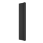 GRADE A2 - Anthracite Vertical Double Panel Radiator 1600 x 360mm - Margo