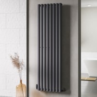 GRADE A1 - Margo 1600x480 (8 bars) Single Anthracite