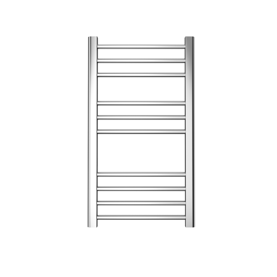 GRADE A1 - 800mm x 450mm Straight Chrome Towel Rail - Sahara