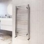 Chrome Towel Radiator 1000 x 500mm - Gobi