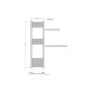 Chrome Heated Towel Rail Radiator 1600 x 450mm - Gobi