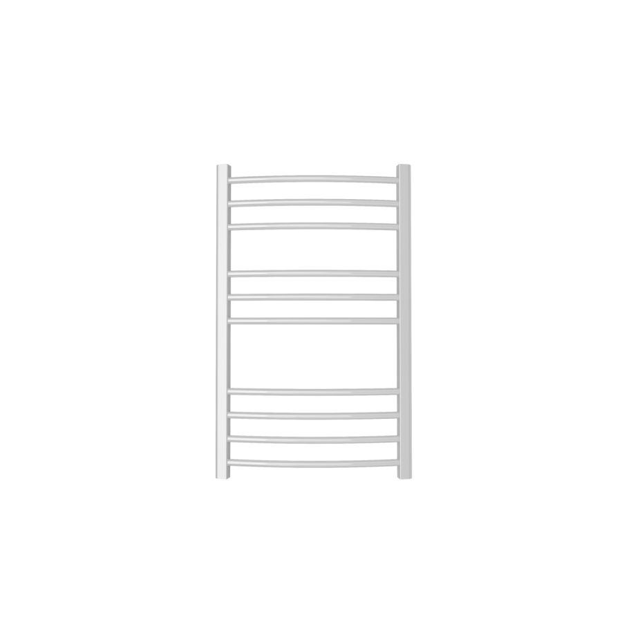 White Heated Towel Rail Radiator 800 x 500mm - Gobi
