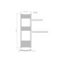 White Heated Towel Rail Radiator 1600 x 600mm - Gobi