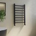 Black Towel Radiator 800 x 500mm - Sonoran