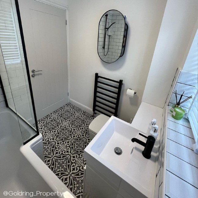 Black Towel Radiator 800 x 500mm - Sonoran - Better Bathrooms