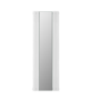 GRADE A1 - Tanami White Single Panel Vertical Radiator with Mirror - 1800 x 600mm
