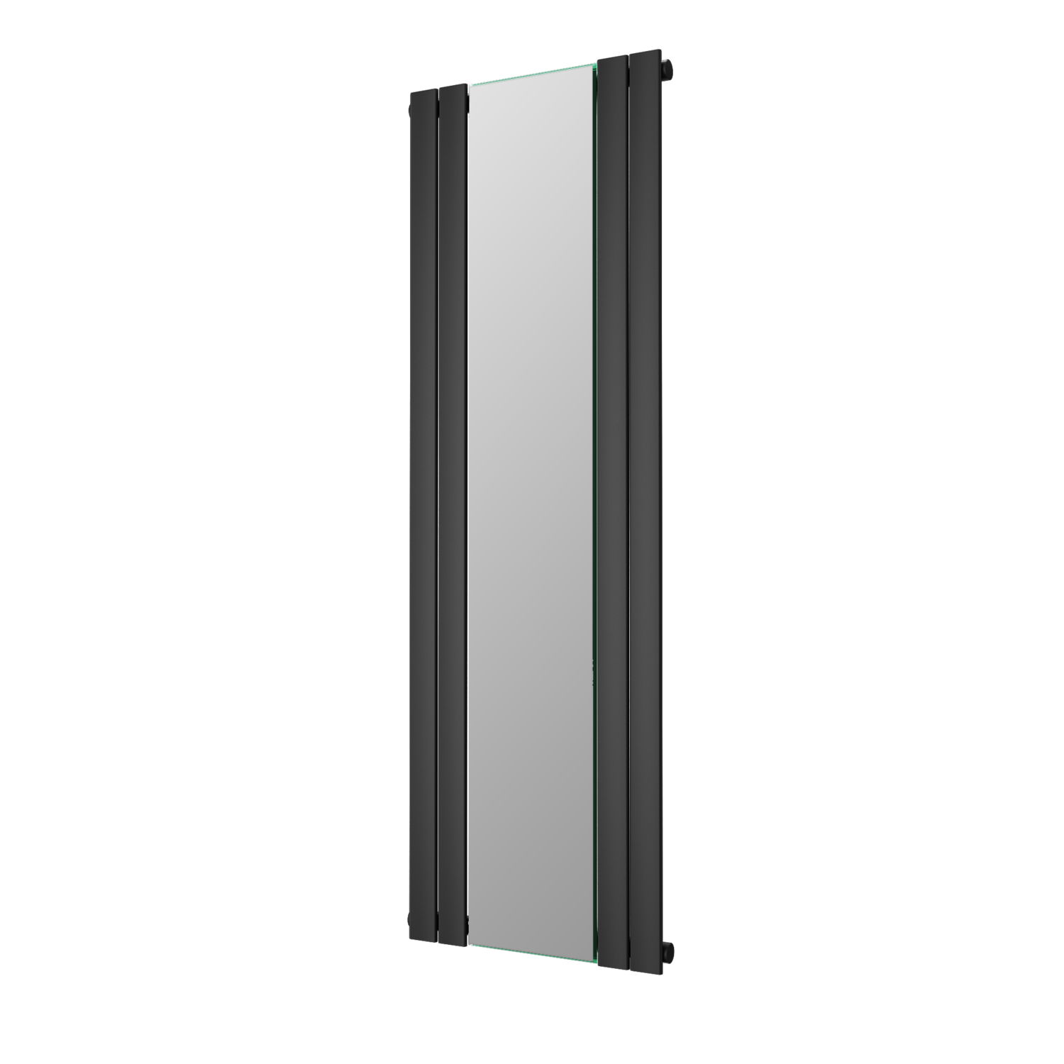 Tanami Radiator GRADE A2 - Anthracite Vertical Single Panel Radiator with Mirror 1800 x ...