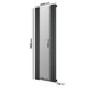Anthracite Vertical Single Panel Radiator with Mirror 1800 x 600mm - Tanami