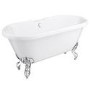 Park Royal Freestanding Bath Double Ended Roll Top - 1500 x 740mm