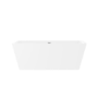 GRADE A2 - Riga Freestanding Bath Double Ended - 1585 x 690mm
