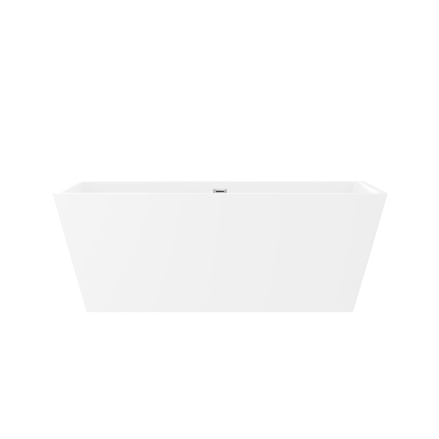 GRADE A2 - Riga Freestanding Bath Double Ended - 1585 x 690mm