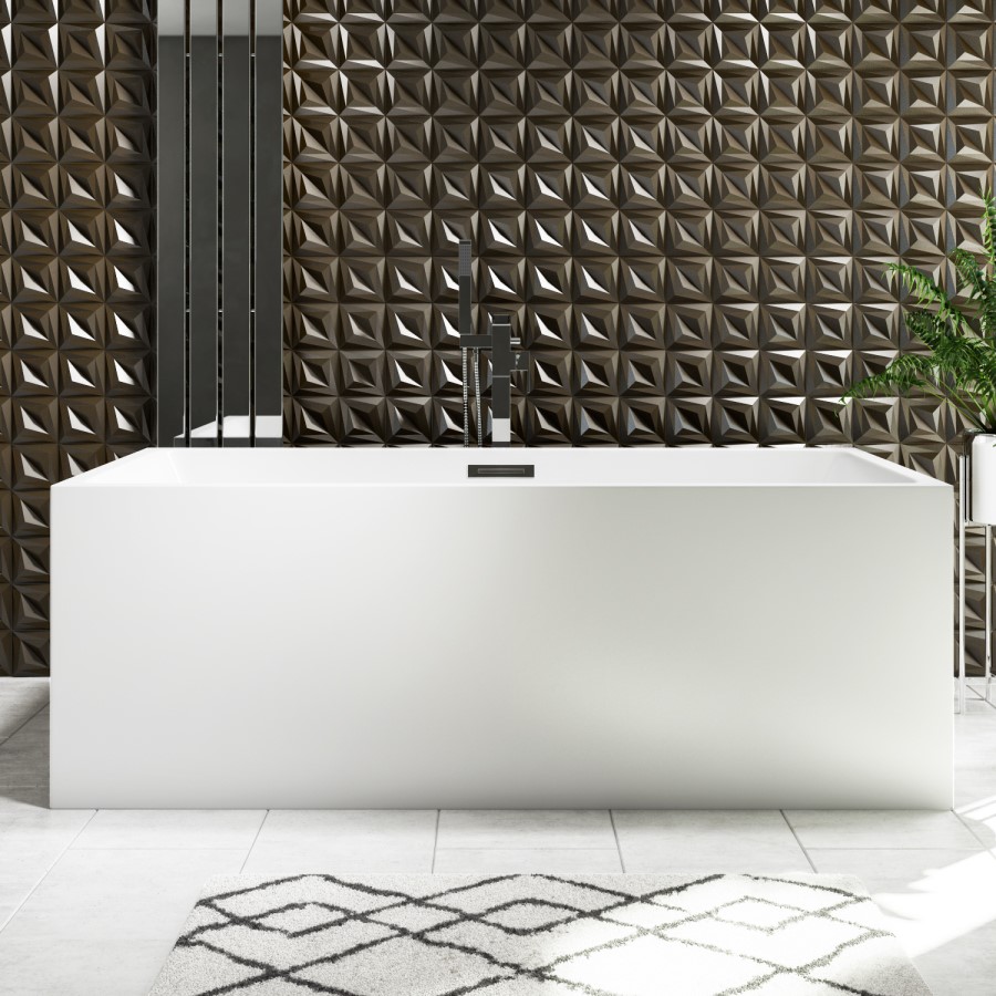 Freestanding Double Ended Bath 1590 x 690mm - Geneva