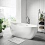GRADE A1 - Monaco Freestanding Bath Single Ended - 1600 x 800mm