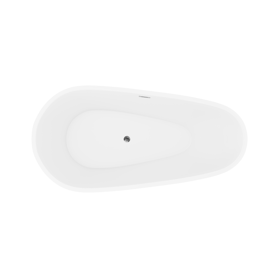 GRADE A1 - Monaco Freestanding Bath Single Ended - 1600 x 800mm