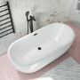 ONLY OPENED - Lago Freestanding Bath Double Ended Freestanding Bath - 1645 x 745mm