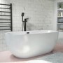 ONLY OPENED - Lago Freestanding Bath Double Ended Freestanding Bath - 1645 x 745mm