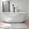 GRADE A2 - Freestanding Double Ended Bath 1645 x 745mm - Lago