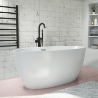 GRADE A2 - Freestanding Double Ended Bath 1500 x 720mm - Alvor