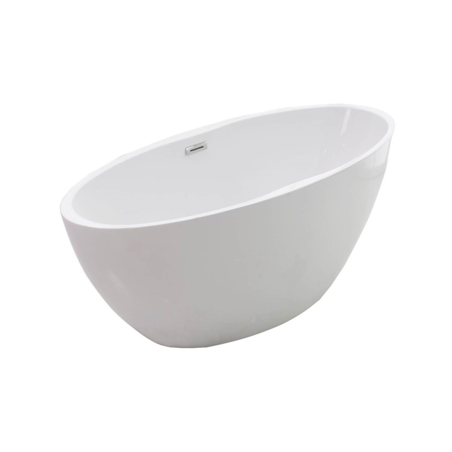 GRADE A2 - Freestanding Double Ended Bath 1500 x 720mm - Alvor