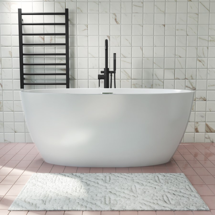 GRADE A2 - Freestanding Double Ended Bath 1500 x 720mm - Alvor