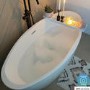 GRADE A2 - Freestanding Double Ended Bath 1500 x 720mm - Alvor