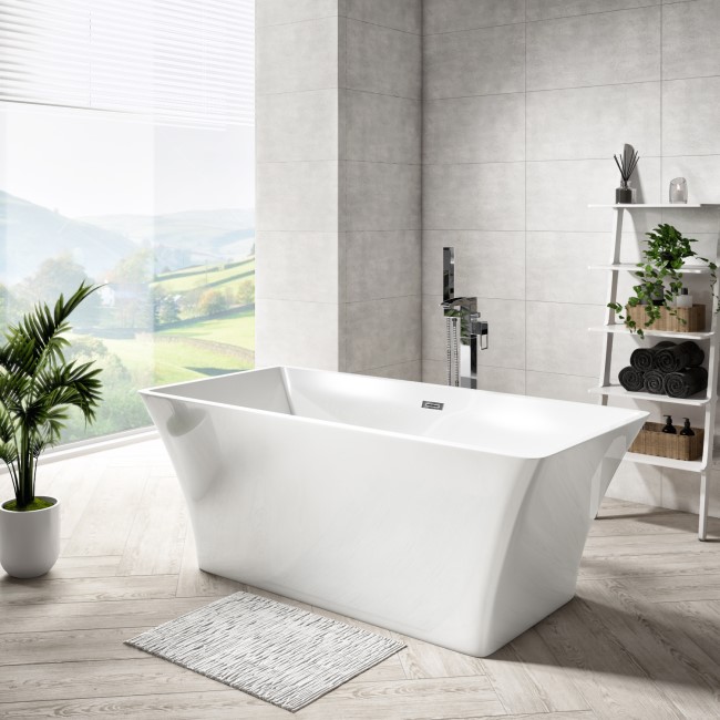 Freestanding Double Ended Bath 1515 x 735mm - Seattle