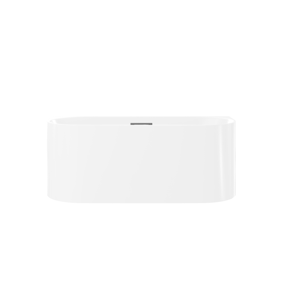 GRADE A2 - Gable Modern Back To Wall Freestanding Bath - 1700 x 800mm