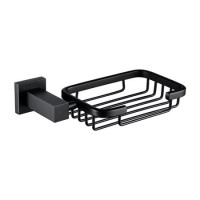 Black Soap Holder/Basket - Arissa Black Soap Holder/Basket - Arissa