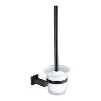 Arissa Matt Black Toilet Brush & Holder Arissa Matt Black Toilet Brush & Holder