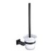 Arissa Matt Black Toilet Brush & Holder