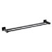 Arissa Matt Black Double Towel Bar