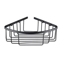 Matt Black Corner Shower Caddy - Arissa  Matt Black Corner Shower Caddy - Arissa