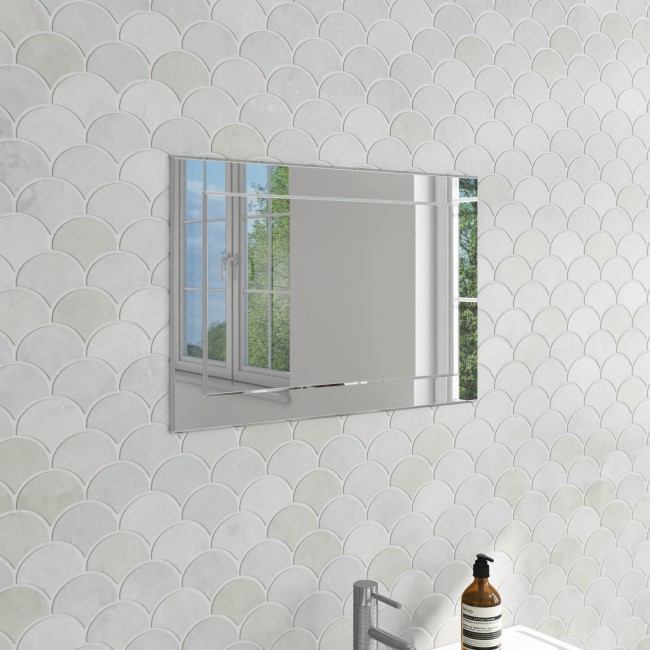 Rectangular Bathroom Mirror 600 x 400mm - Tucana