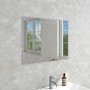 GRADE A1 - Rectangular Bathroom Mirror 800 x 600mm - Tucana