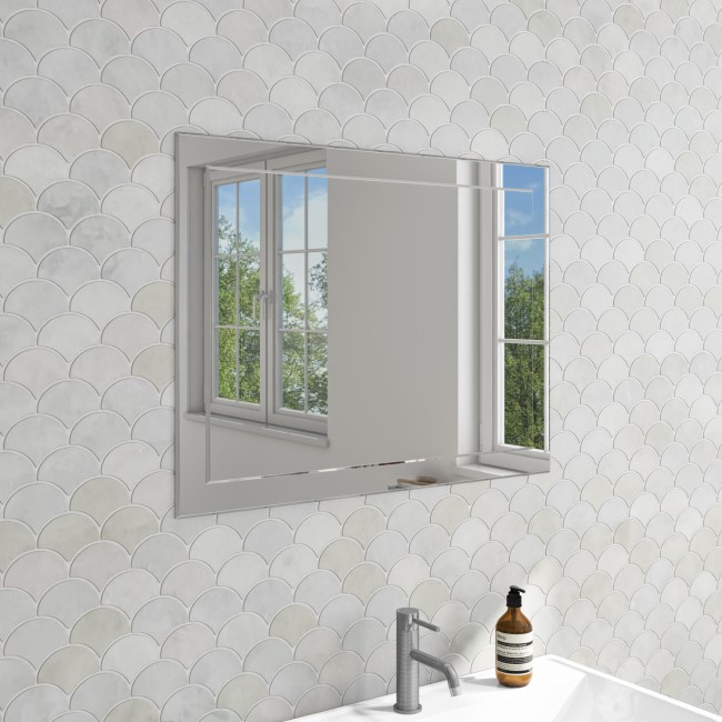 GRADE A1 - Tucana Bathroom Mirror - 1000 x 600mm