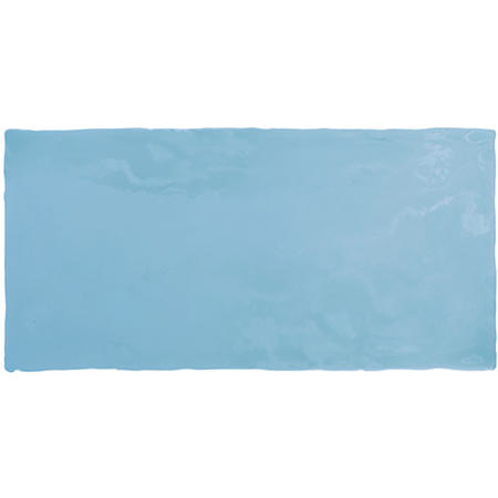Sea Blue Rustic Effect Wall Tile 75 x 150mm - Artisan
