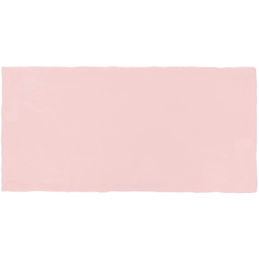 Blush Pink Rustic Effect Wall Tile 7.5 x 15cm - Artisan