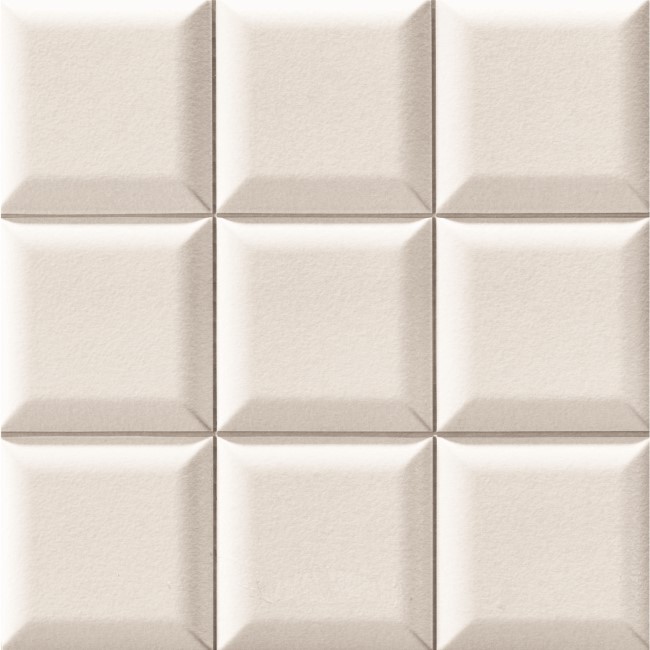 White  3D Effect Wall Tile 330 x 330mm - Almo