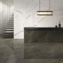 White Polished Marble Effect Floor/Wall Tile 797mm x 797mm - Ampla